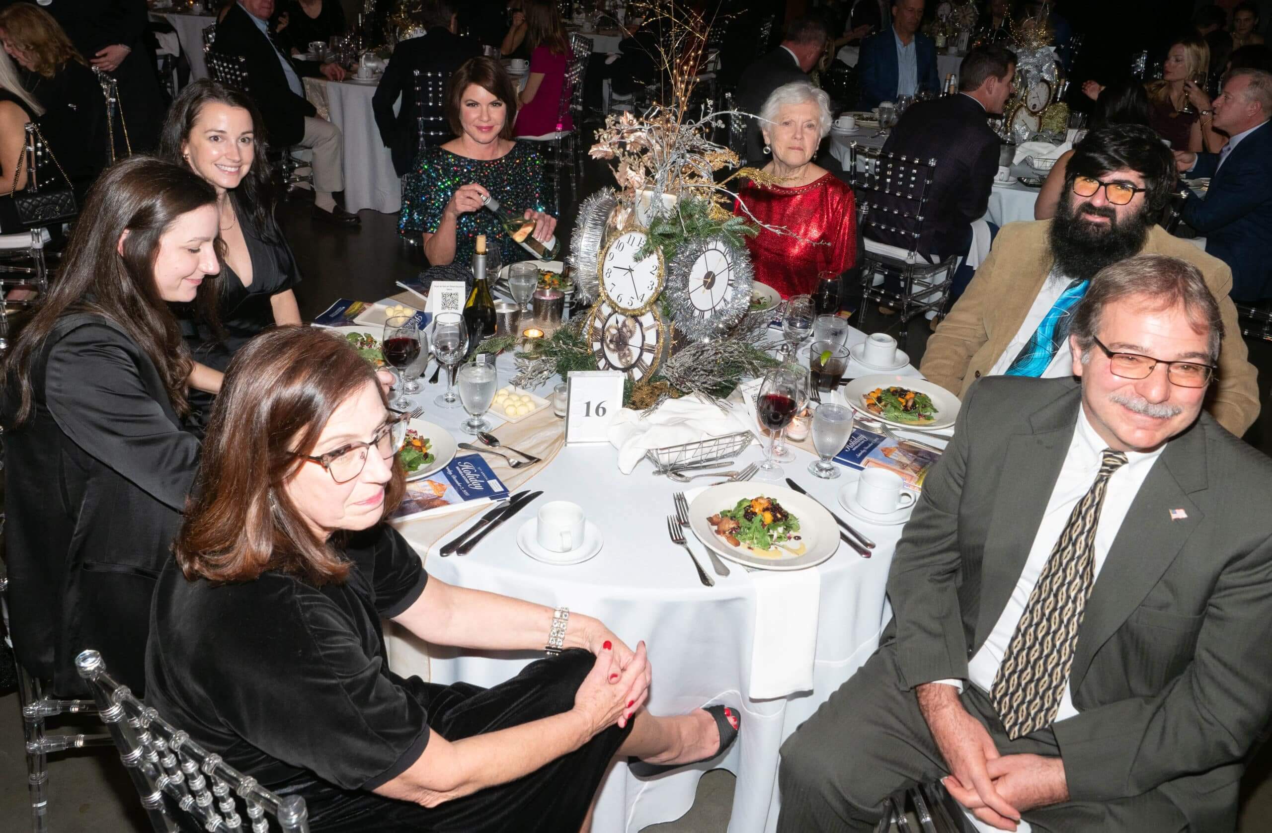 The Lehigh Valley Style table at the Holiday Dinner & Auction