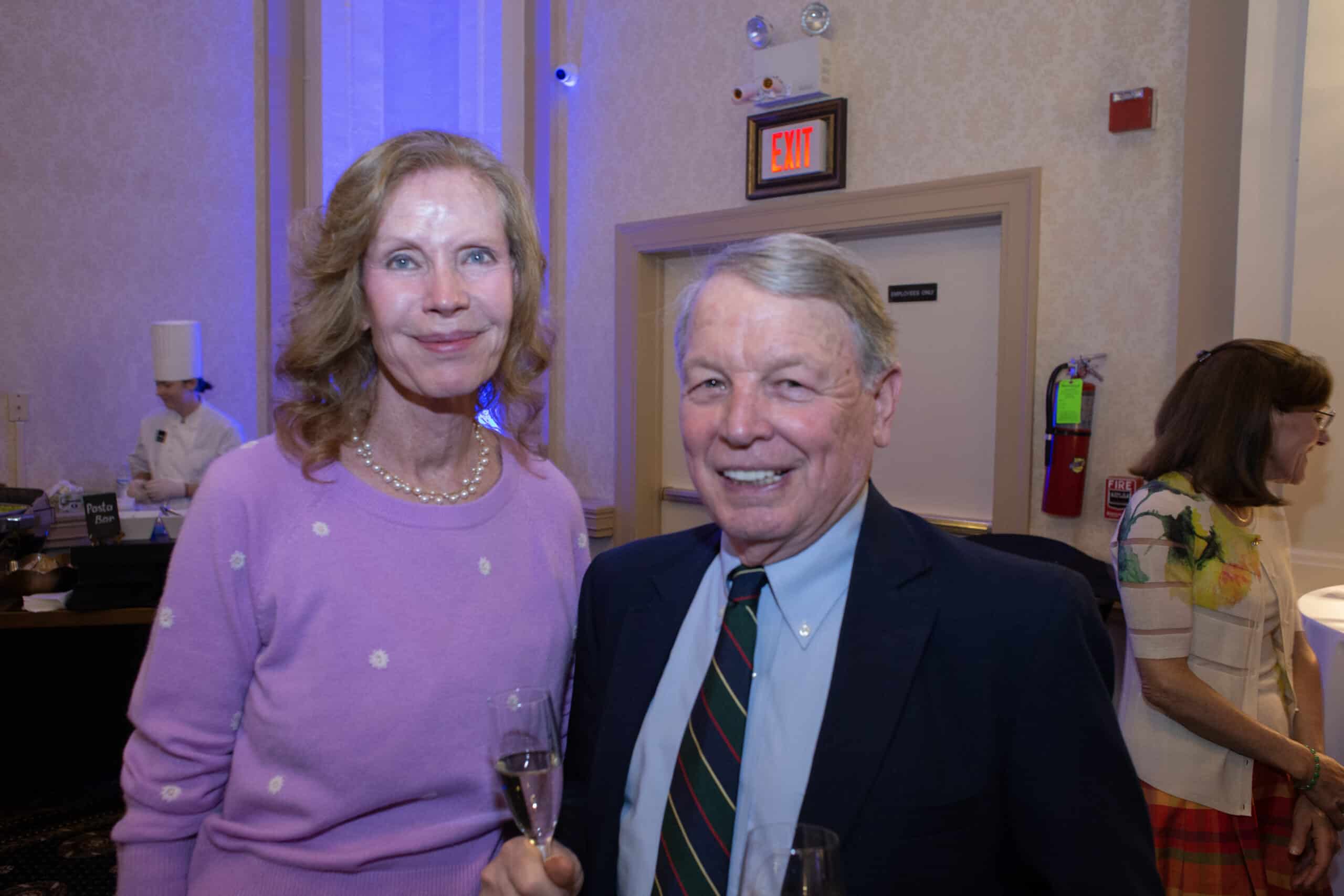 Long-time Historic Bethlehem supporters at celebration event