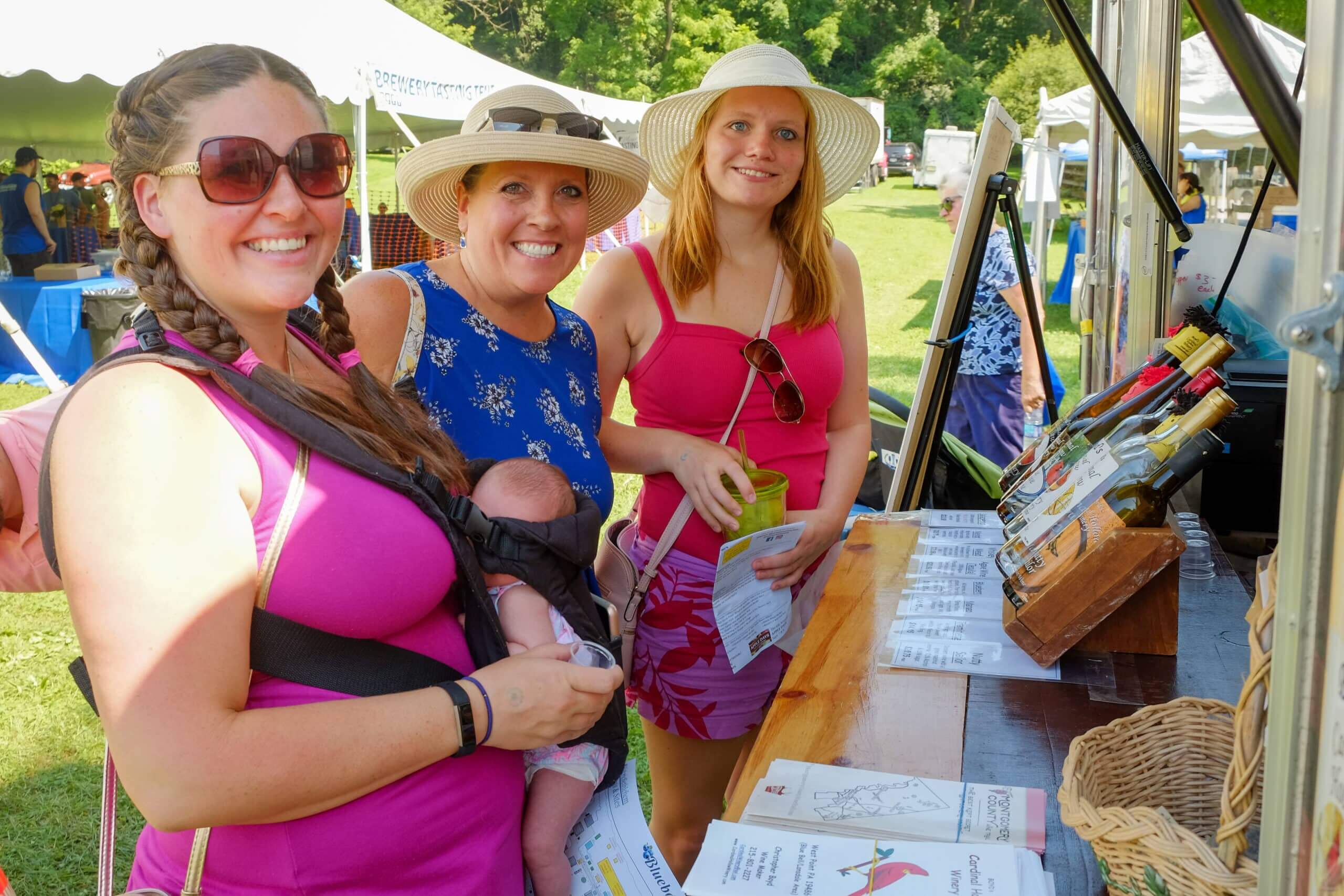 Colorful day at Burnside Plantation's Blueberry Festival