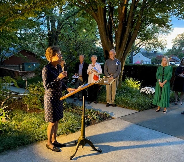 Guests at the Kemerer Society members reception