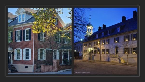 Photos depicting the Kemerer Museum of Decorative Arts and the Moravian Museum of Bethlehem for the multi-site museum pass