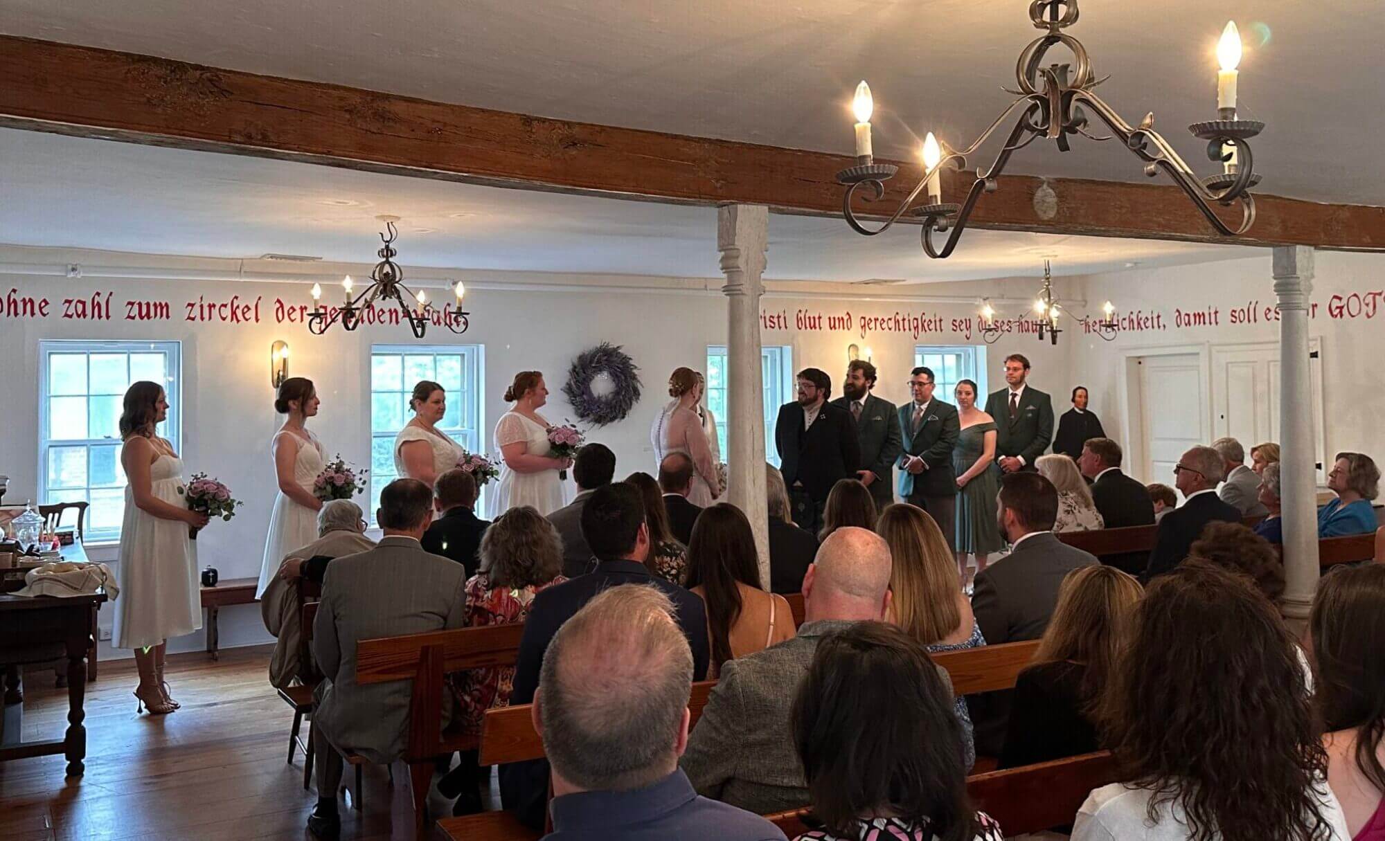 Wedding Ceremony at the Moravian Museum of Bethlehem