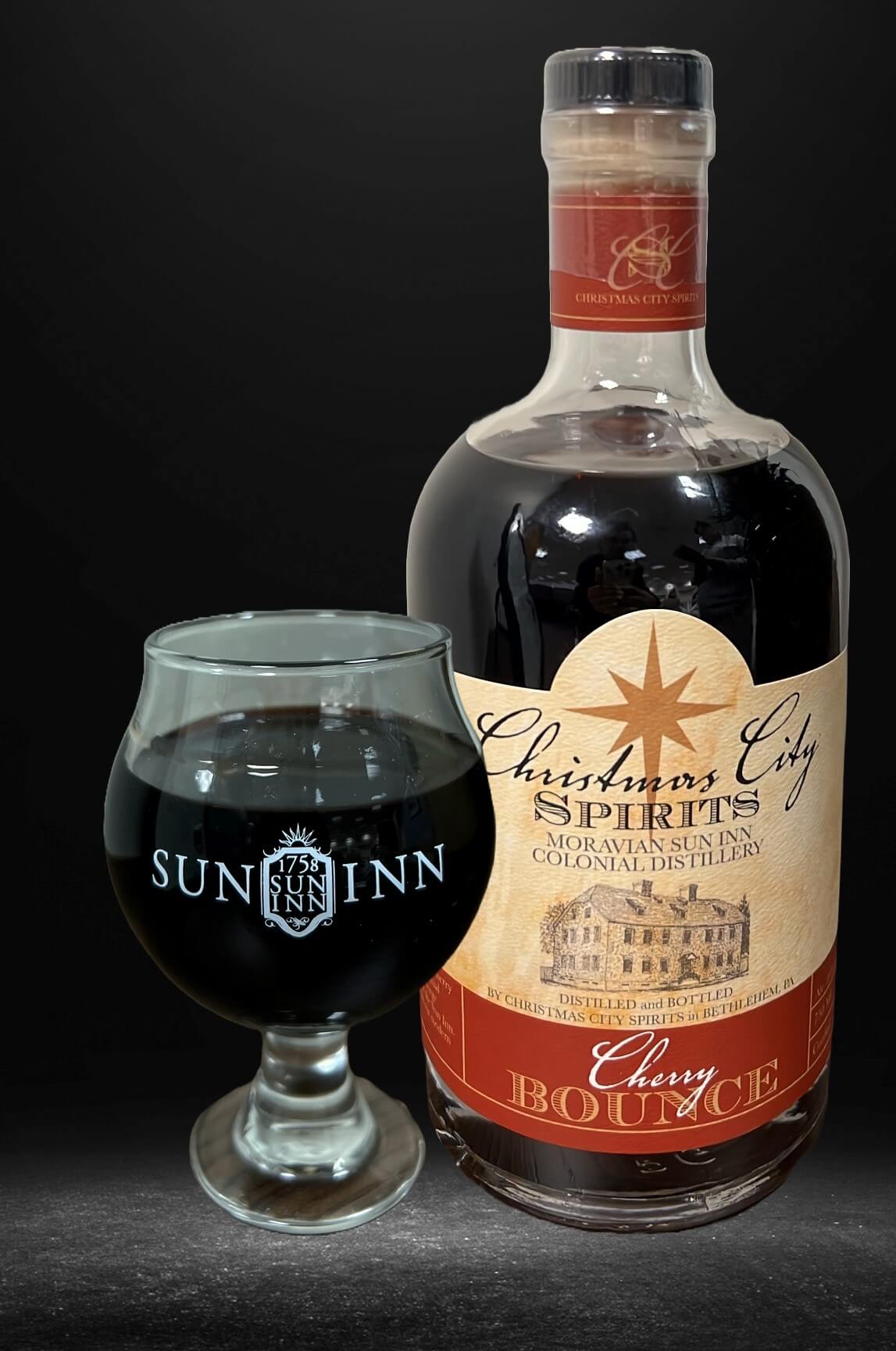 Christmas City Spirits Tasting Glass