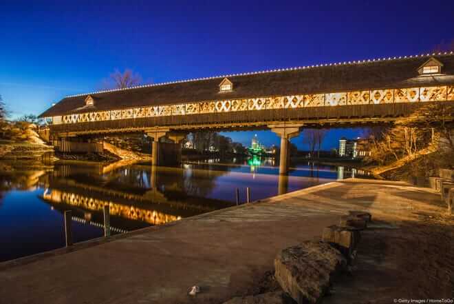 Frankenmuth is also known as Michigan's Little Bavaria.