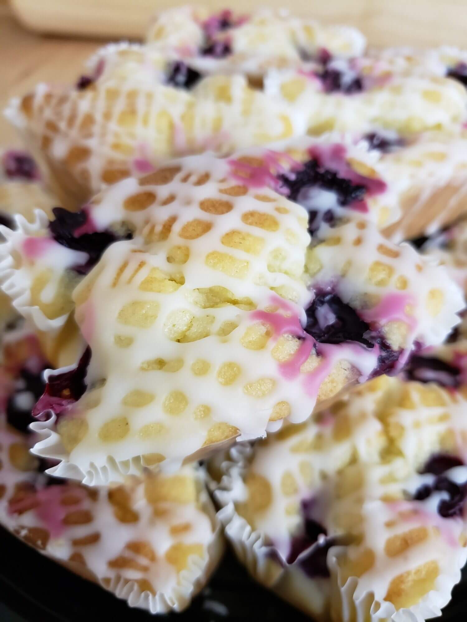 Gluten-Free Blueberry Mini Cakes