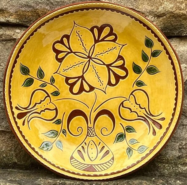 Redware Sgraffito Workshop Grist Miller's House